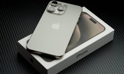 iPhone i en box
