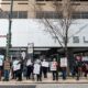 Tesla protest Chicago