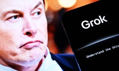Grok med Elon Musk
