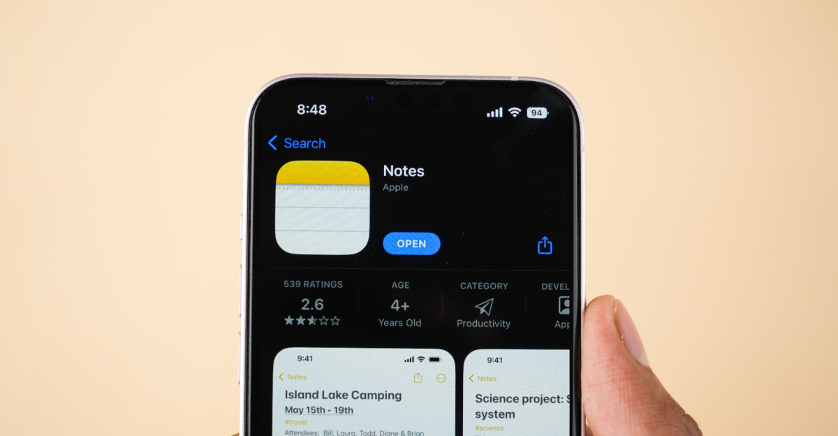 Apple notes