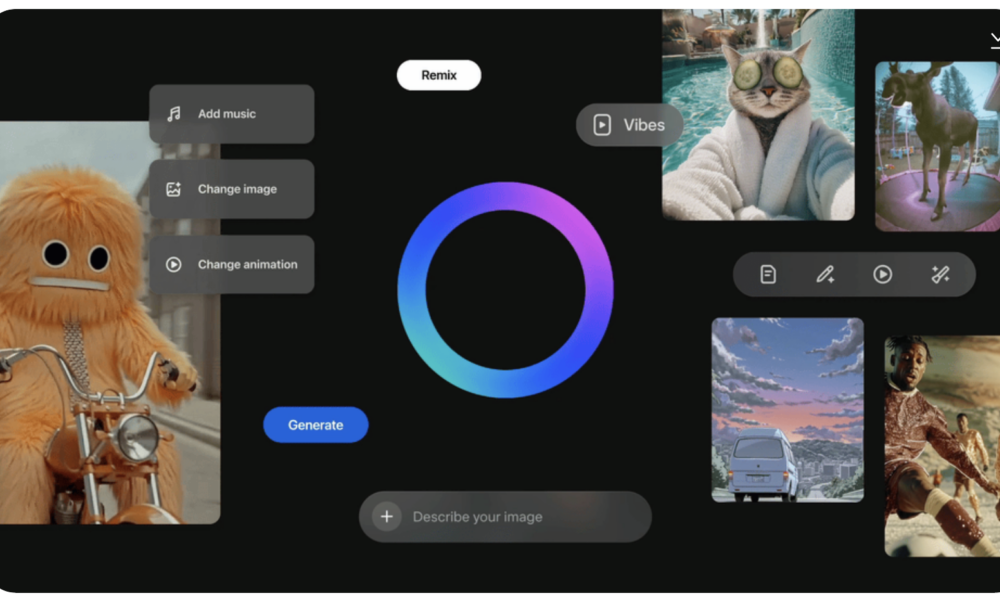 Meta AI Vibes App