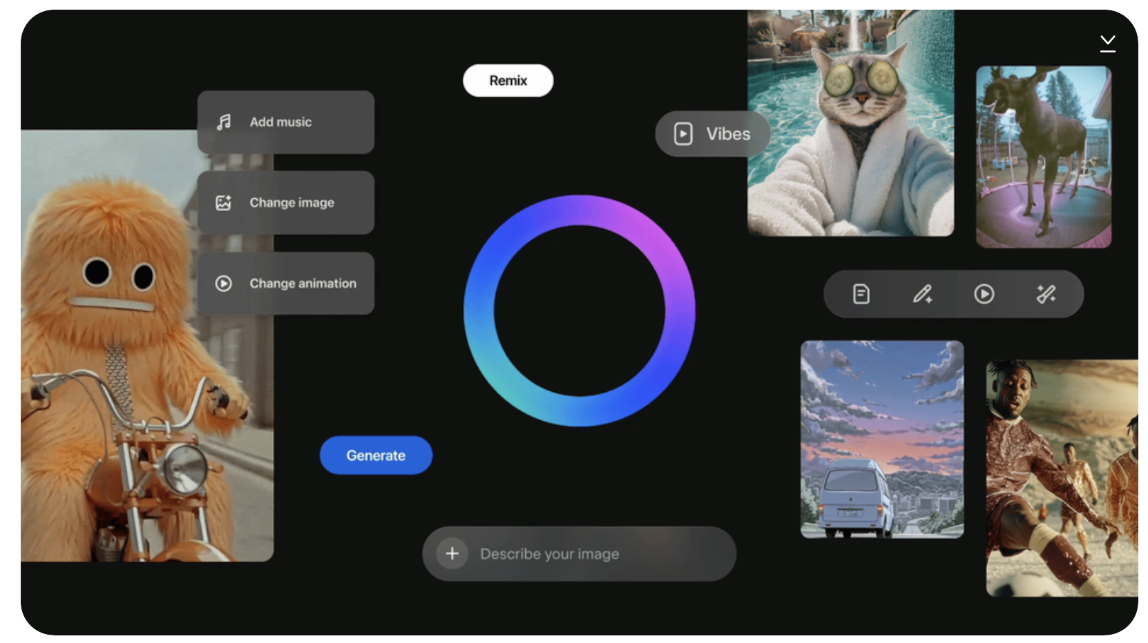 Meta AI Vibes App